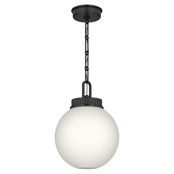Kichler - 52866BK - One Light Pendant - Andorra - Black