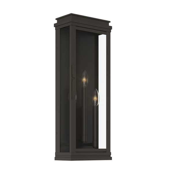 Kichler - 59164OZ - Three Light Outdoor Wall Mount - Lundon - Olde Bronze