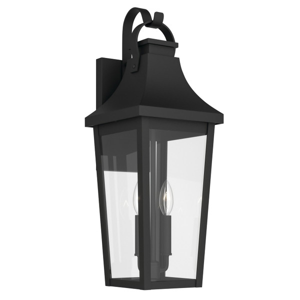 Kichler - 59195BKT - Two Light Outdoor Wall Mount - Cleary - Textured Black