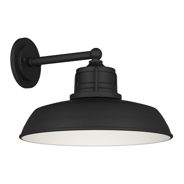 Kichler - 59206BKT - One Light Outdoor Wall Mount - Fielding - Textured Black