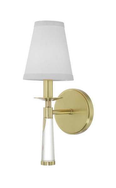 Crystorama - 8861-AG - One Light Wall Sconce - Baxter - Aged Brass