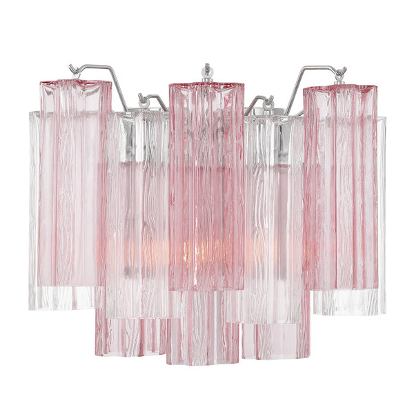 Crystorama - ADD-302-CH-SP - Two Light Wall Sconce - Addis - Polished Chrome