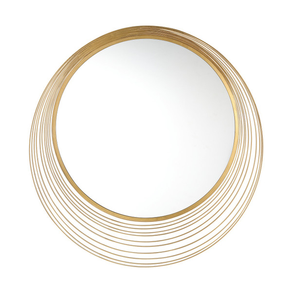 Crystorama - CEC-M770-GA - Mirror - Cecile - Antique Gold