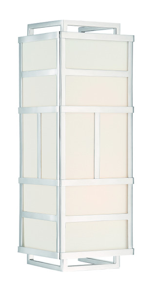 Crystorama - DAN-402-PN - Two Light Wall Sconce - Danielson - Polished Nickel
