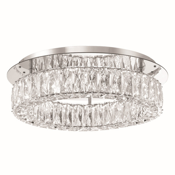 Crystorama - ED3551801CH - LED Flush Mount - Kinsley - Polished Chrome