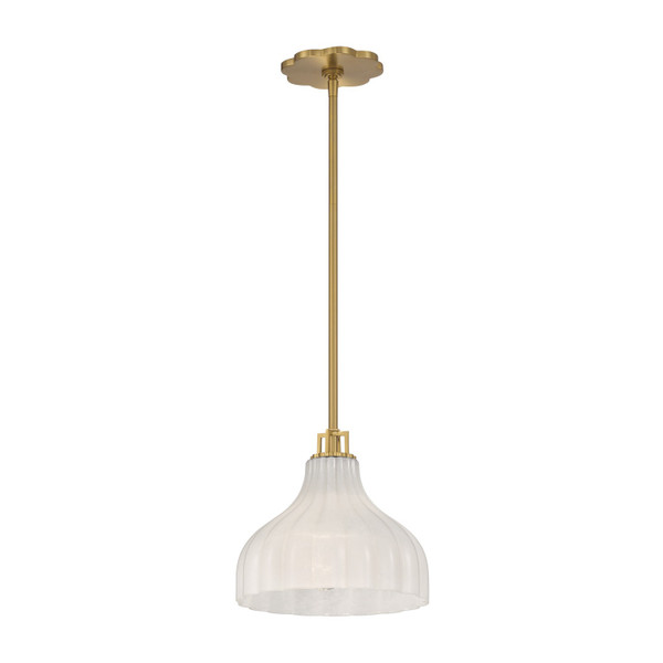 Crystorama - LAY-303-LG - One Light Pendant - Layton - Luxe Gold