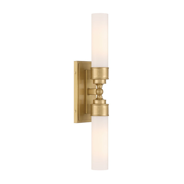 Crystorama - WLX-302-AG - LED Wall Sconce - Wilcox - Aged Brass