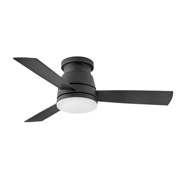 Hinkley - 902744FMB-LWD - 44 Smart Fan - Trey - Matte Black