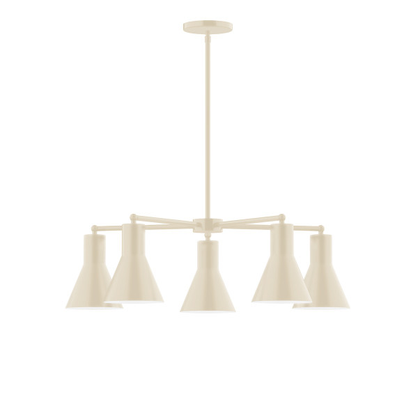 manufacturer_finish:Cream|manufacturer_glass:8 Flare|light_source:Incandescent or LED equivalent|light_output:Unspecified|color_temperature:Unspecified|cri:Unspecified
