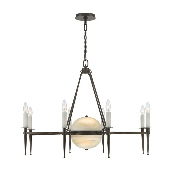 Savoy House - 1-1488-10-15 - Ten Light Chandelier - Sanger - Mediterranean Bronze