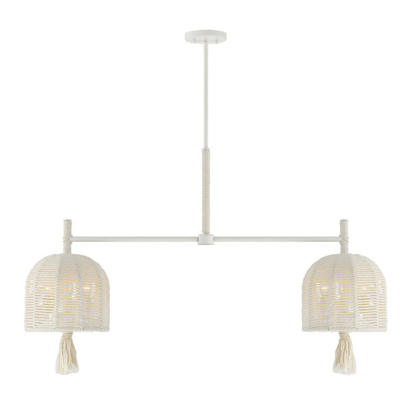 Savoy House - 1-3403-6-341 - Six Light Chandelier - Lunara - Cotton