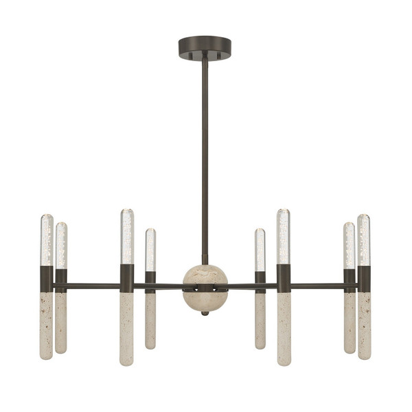 Savoy House - 1-9716-8-15 - LED Chandelier - Linden - Mediterranean Bronze