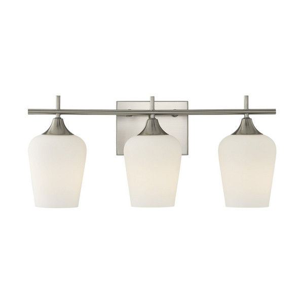 Savoy House - 8-6030-3-SN - Three Light Bathroom Vanity - Octave