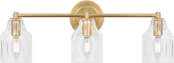 Visual Comfort Studio - AV1013GD - Three Light Bath - Augusta - Gild | Gild