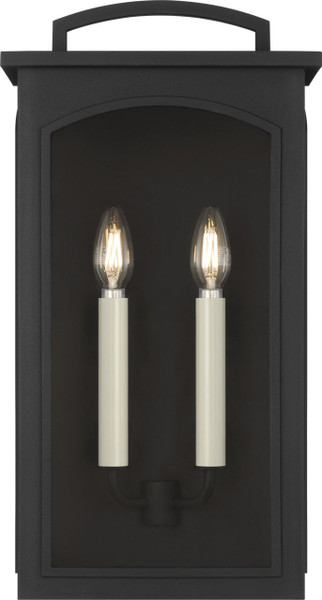 Visual Comfort Studio - CO1542TXB - Two Light Wall Lantern - Modesto - Textured Black | Textured Black