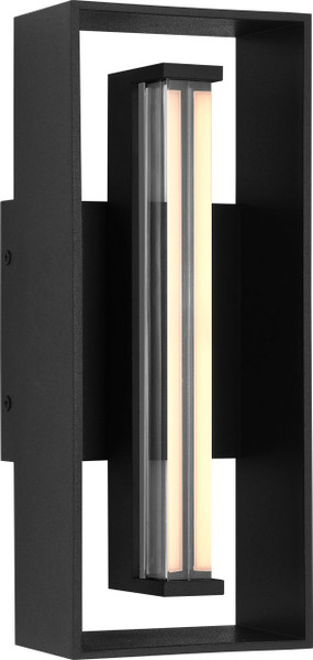 Visual Comfort Studio - SLO1341TXB - LED Lantern - Abner - Textured Black | Textured Black