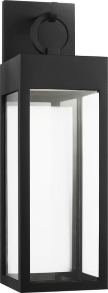 Visual Comfort Studio - SLO1391TXB - LED Wall Lantern - Sesha - Textured Black | Textured Black