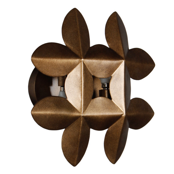 Kalco - 529021PAB - Two Light Wall Sconce - Vittoria - Pearlized Antique Brass