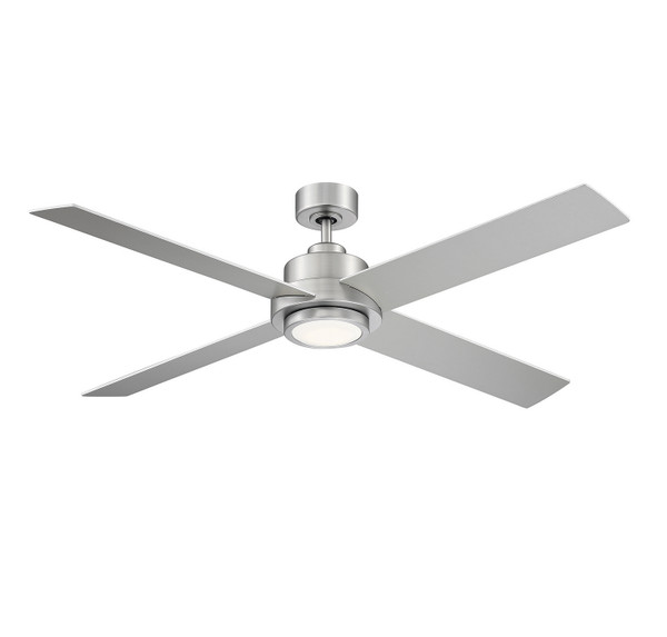 Meridian - M2011BNRV - 56 Ceiling Fan - Brushed Nickel