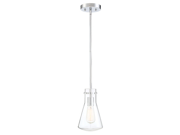 Meridian - M70063CH - One Light Pendant - Mpend - Chrome