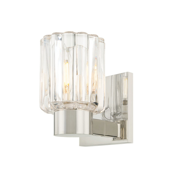 Mitzi - H1107301-PN - One Light Bath - Danae - Polished Nickel