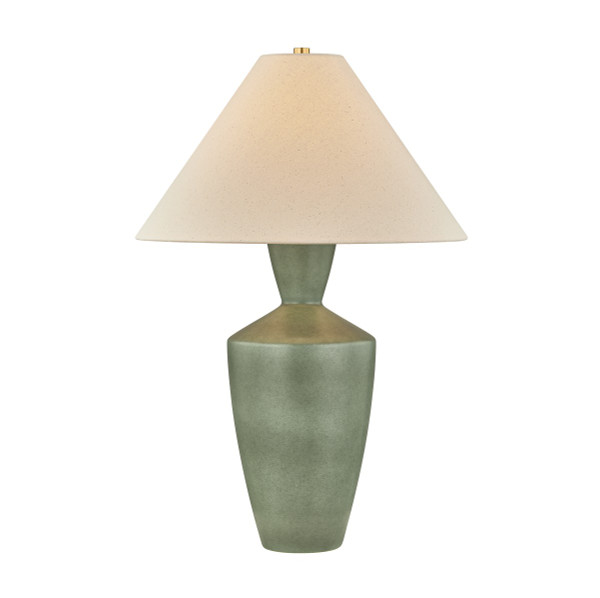 Mitzi - HL1033201-AGB/CAM - One Light Table Lamp - Hartley - Aged Brass
