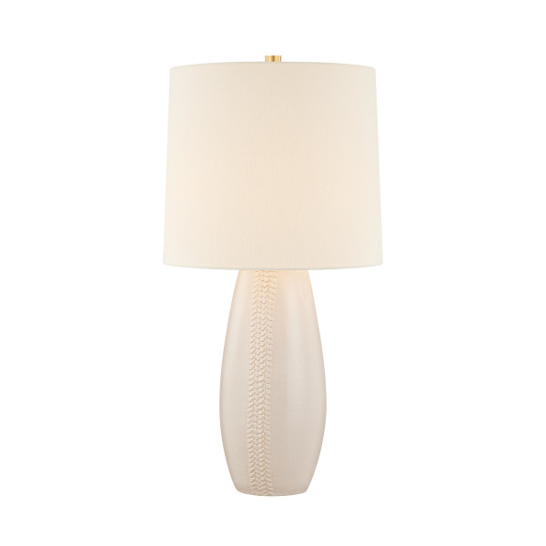 Mitzi - HL1115201-AGB/CHD - One Light Table Lamp - Shavani - Aged Brass