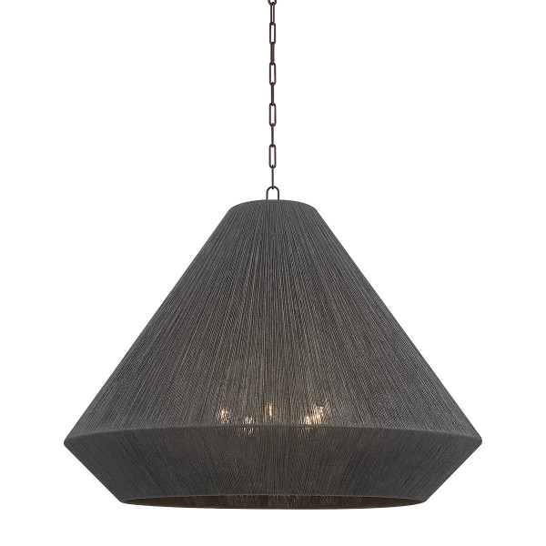 Troy Lighting - F1640-BRZ - Five Light Pendant - Keats - Bronze