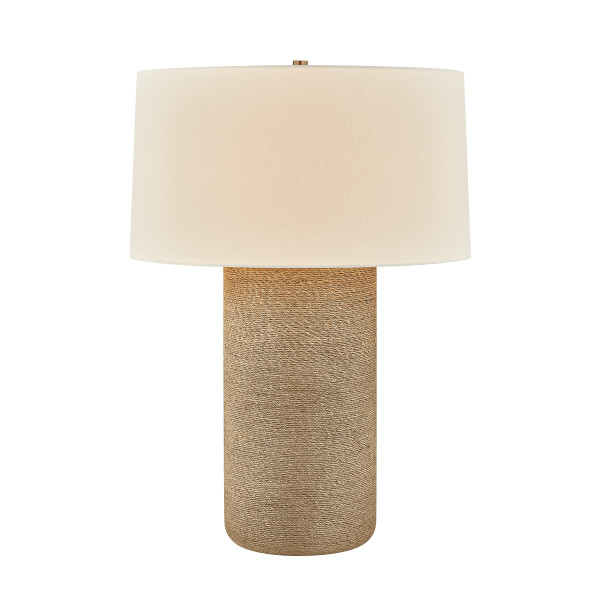 Troy Lighting - PTL1931-PBR - One Light Table Lamp - Roan - Patina Brass