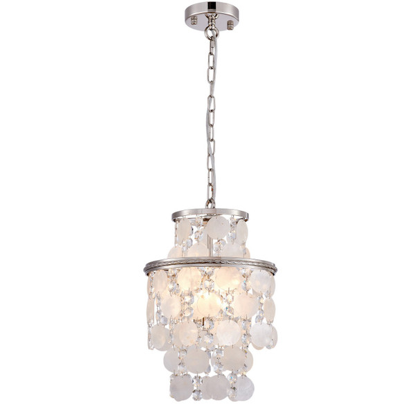 Artcraft - AC12071PN - Two Light Pendant - Avara - Polished Nickel