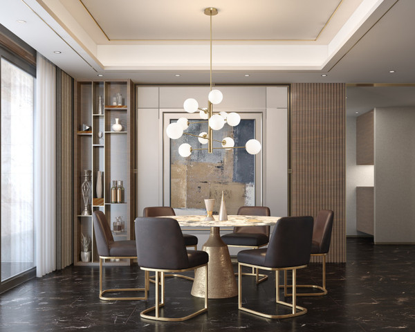 Artcraft - AC11768BR - 12 Light Chandelier - Aurelia - Brass