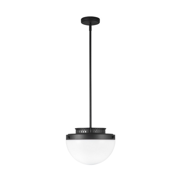 Artcraft - AC12010BK - One Light Pendant - Dahlia - Black