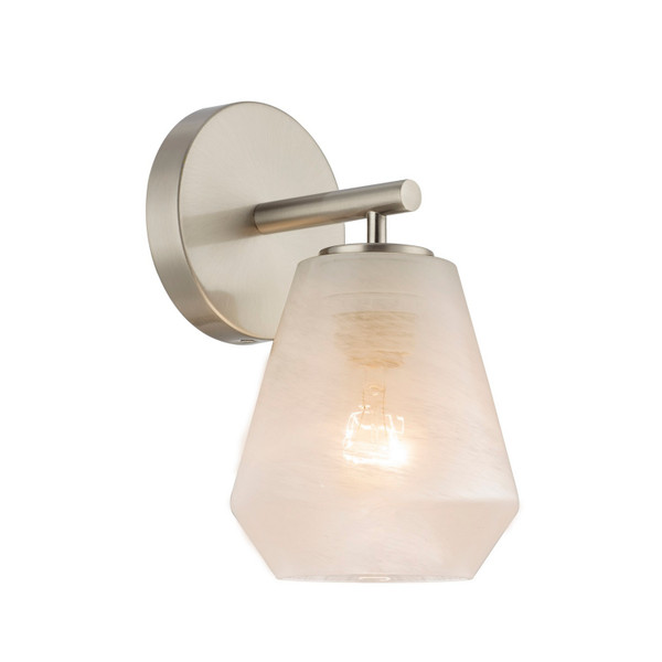 Artcraft - AC12181BN - One Light Wall Sconce - Brooke - Brushed Nickel