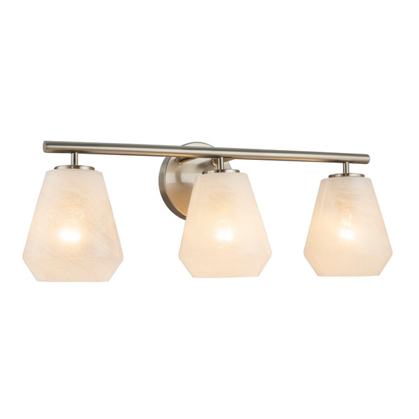 Artcraft - AC12183BN - Three Light Bathroom Vanity - Brooke - Brushed Nickel