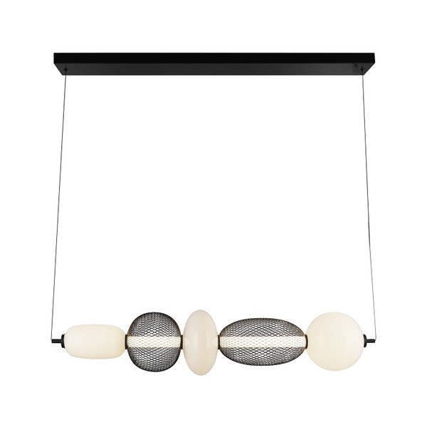 Artcraft - AC7462BK - LED Island Pendant - Ace - Black