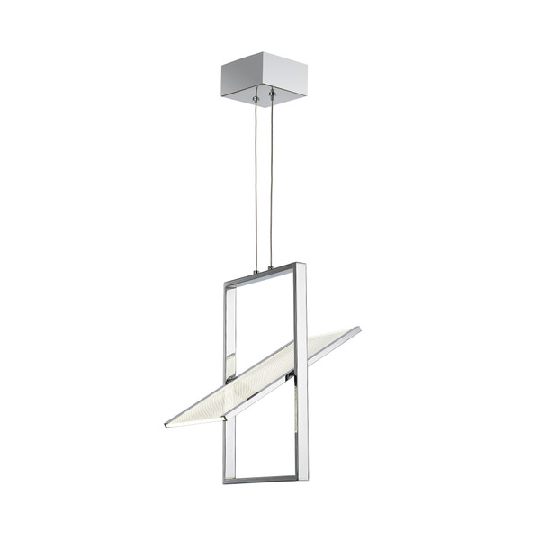 Artcraft - AC7611CH - LED Pendant - Palo Alto - Chrome