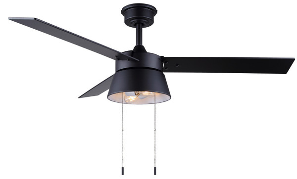 Canarm - CF48KAD3BK - 48 Ceiling Fan - Kade - Matte Black
