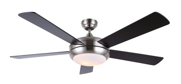 Canarm - CF52MD05BN - 52 Ceiling Fan - Modern X - Brushed Nickel
