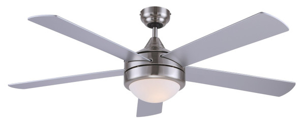 Canarm - CF52PRE5BN - 52 Ceiling Fan - Preston - Brushed Nickel