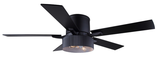 Canarm - CF52REX5BK - 52 Ceiling Fan - Rexton - Matte Black