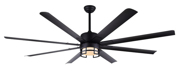 Canarm - CP72EZR8BK - 72Ceiling Fan - Ezra - Matte Black