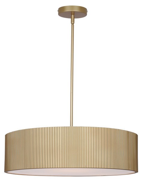Canarm - ICH1208A03PGD22 - Three Light Chandelier - Scarlett - Gold