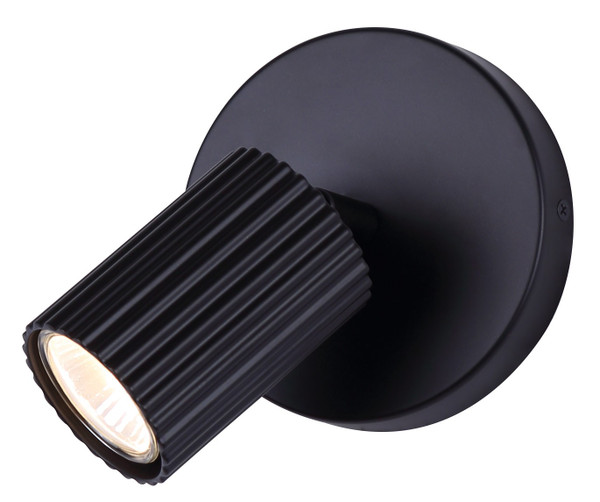 Canarm - ICW1119A01BK10 - One Light Track Lighting - Rexton - Black