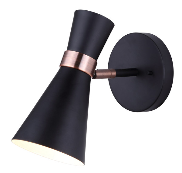 Canarm - ICW668A01BKZ - One Light Track Lighting - Griffith - Bronze/Black