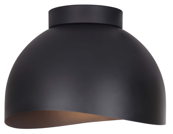 Canarm - IFM1122A11BK - One Light Flush Mount - Henlee - Matte Black