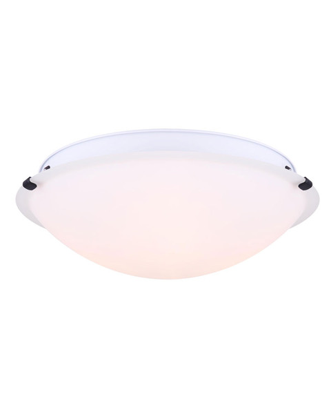 Canarm - IFM1616BK-O - Three Light Flush Mount - 9 Series - Black