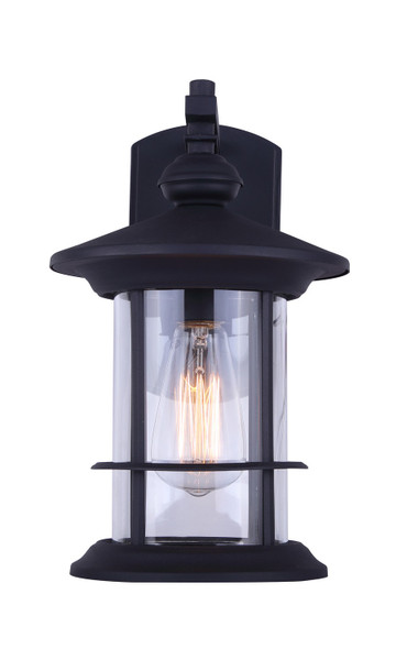Canarm - IOL124BK - One Light Outdoor Downlight - Treehouse - Black