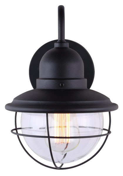 Canarm - IOL254BK - One Light Outdoor Downlight - Lohan - Black