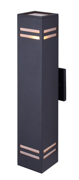 Canarm - IOL309BK - Two Light Outdoor Lantern - Tay - Black