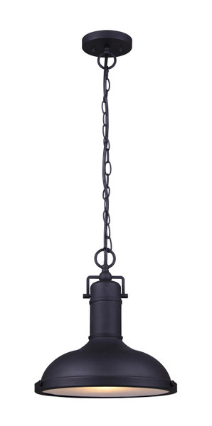 Canarm - IOL361BK - One Light Outdoor Lantern - Marcella - Metal